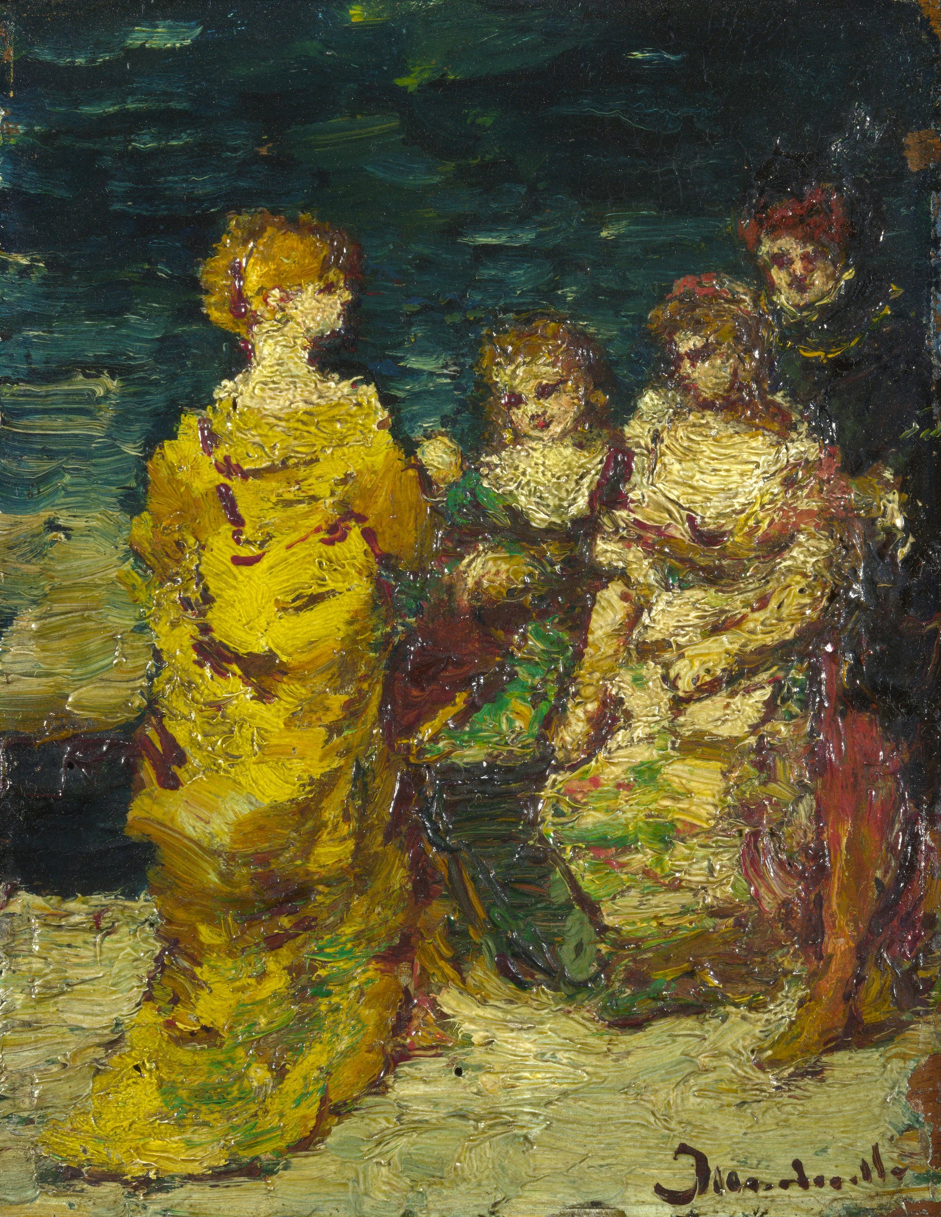 Composition du sujet - Adolphe Monticelli