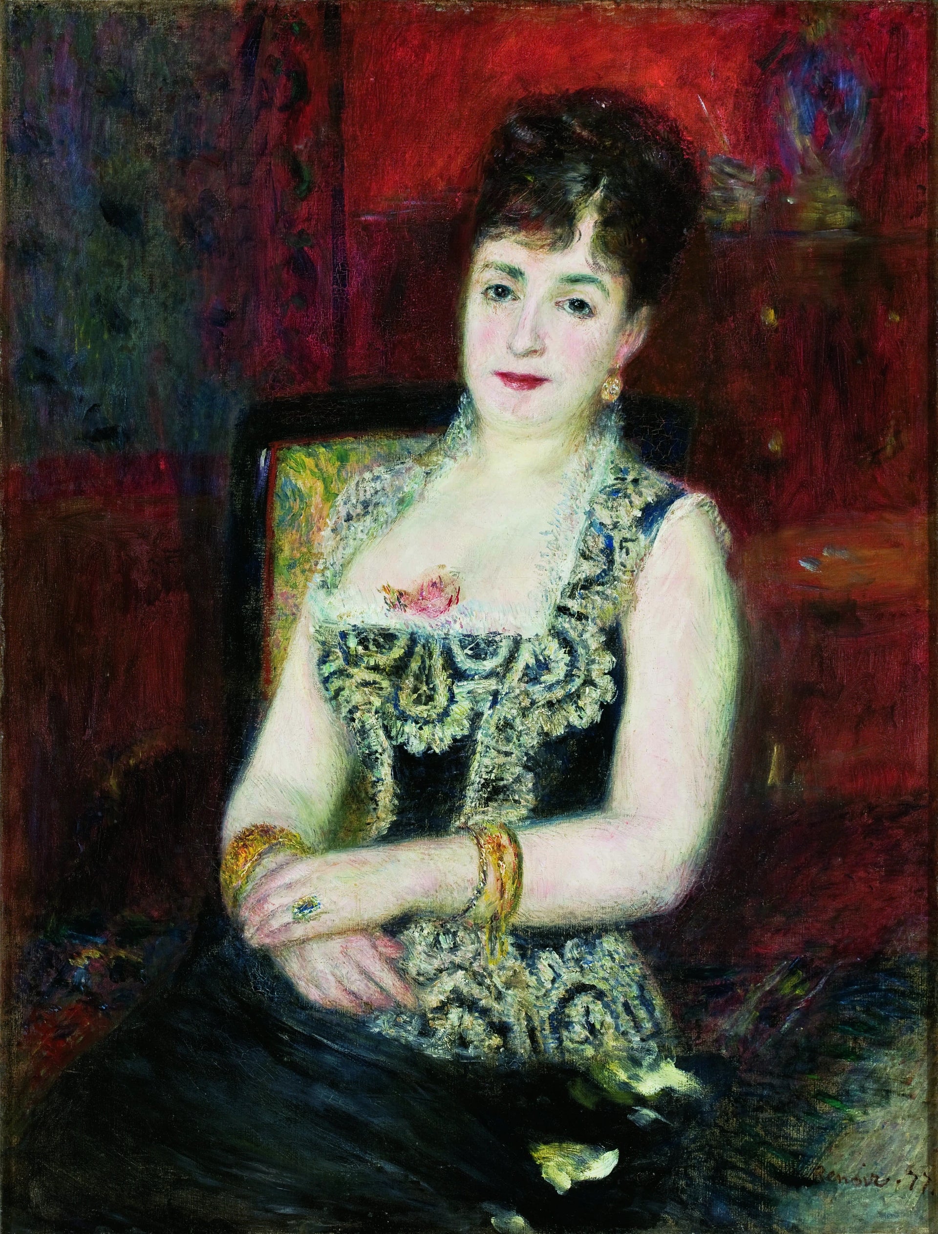 Portrait de la comtesse de Pourtalès par Renoir, MASP.00097