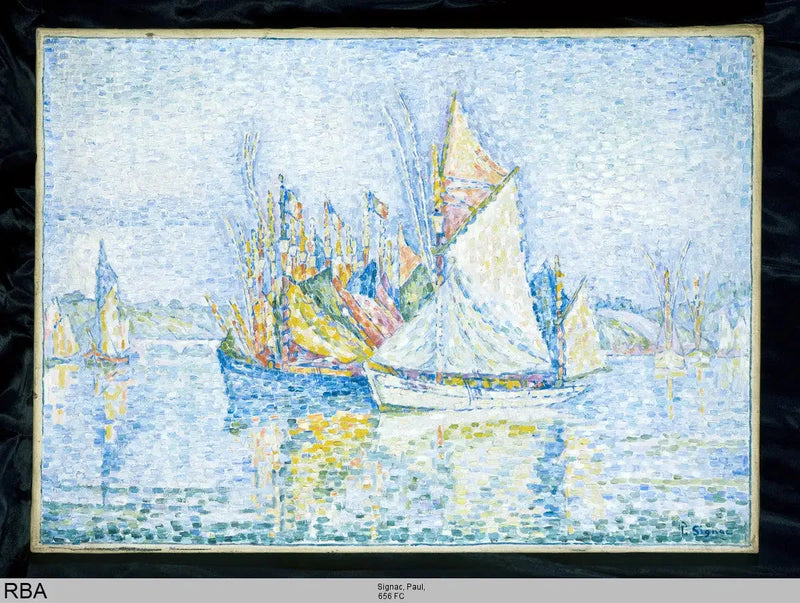 Concarneau, el puerto - Paul Signac