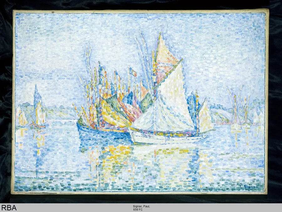 Concarneau, el puerto - Paul Signac