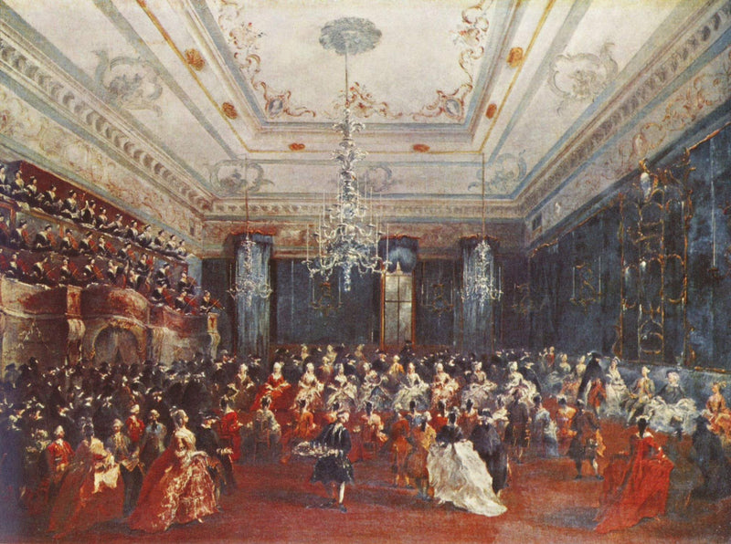 Concierto de gala en Venecia - Francesco Guardi
