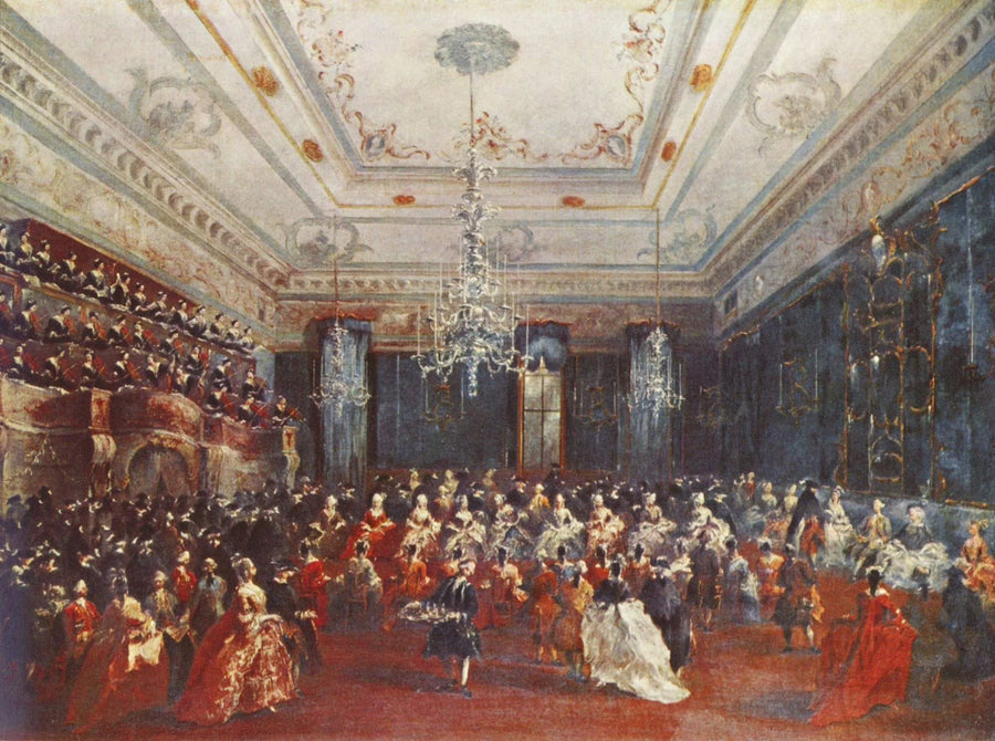 Concierto de gala en Venecia - Francesco Guardi