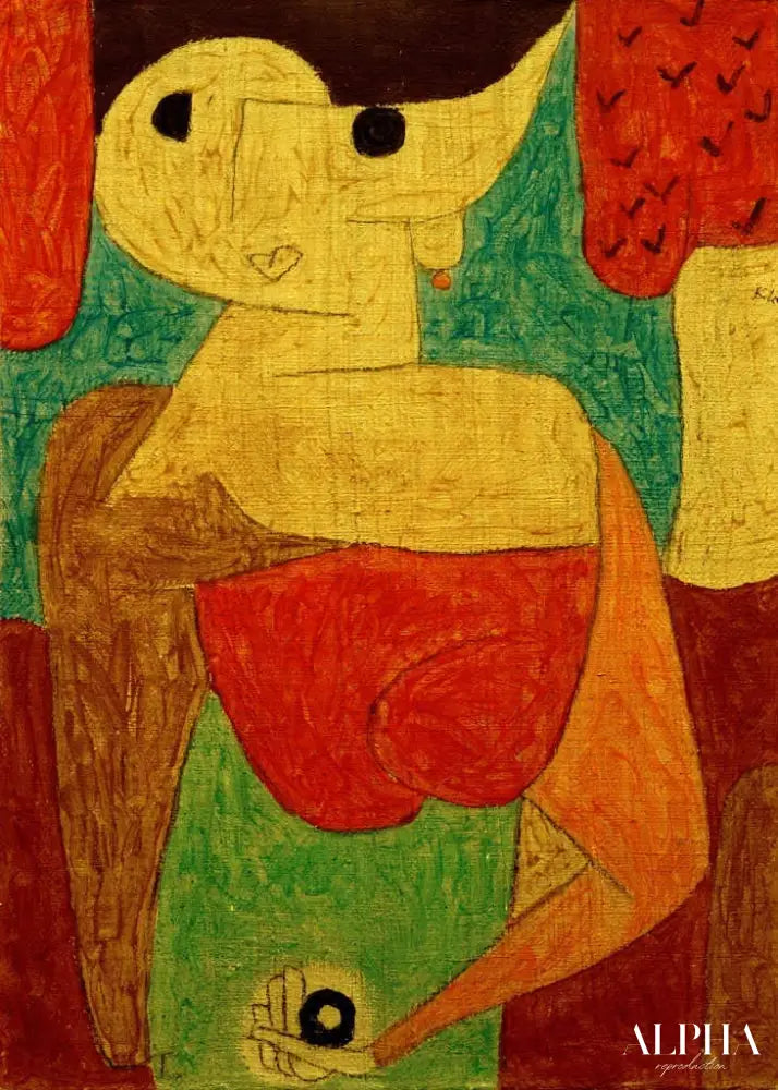 Conférence centrée sur l'omphalo - Paul Klee - Reproductions de tableaux et peintures haut de gamme