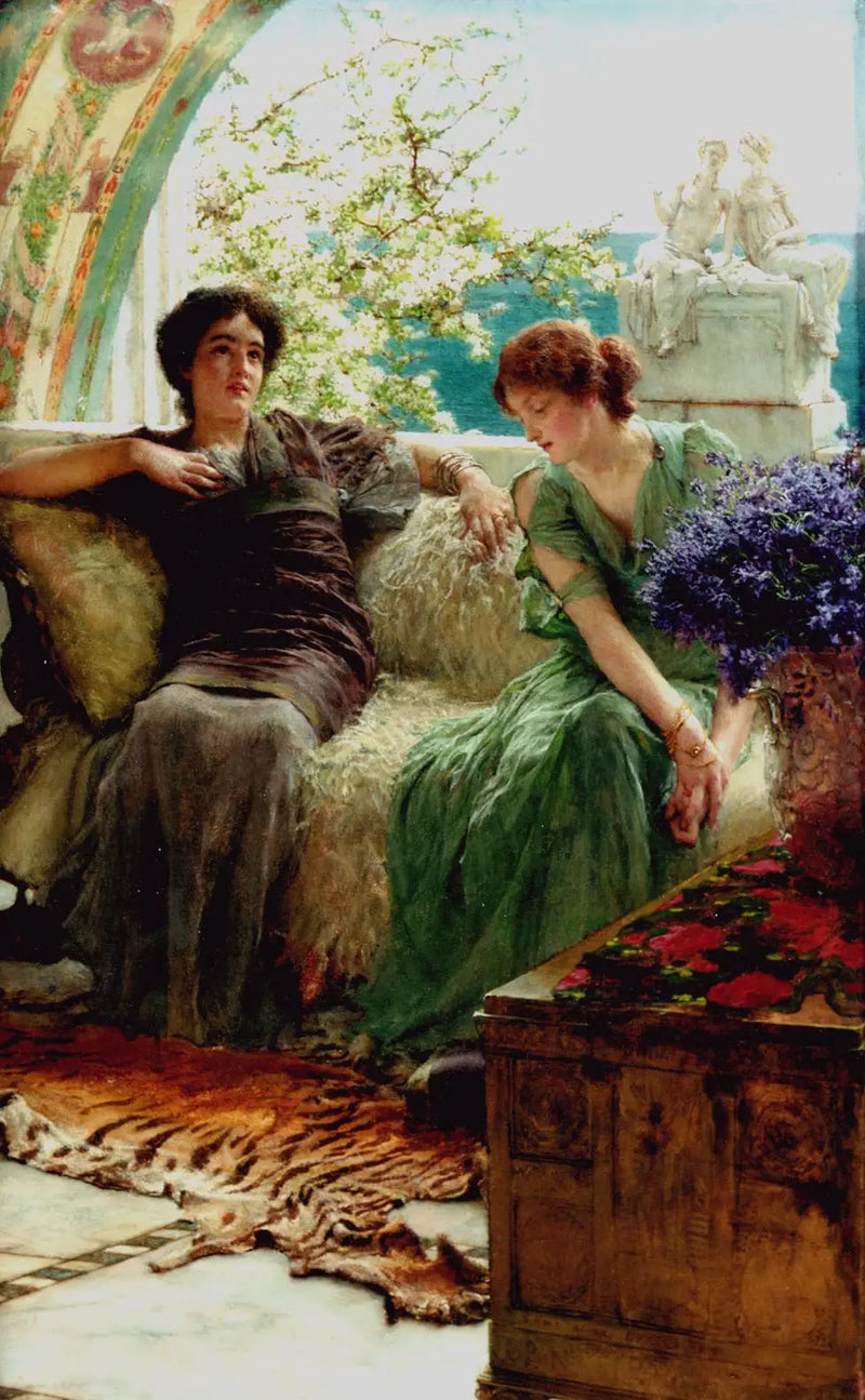 Confidencias importunas - Lawrence Alma-Tadema