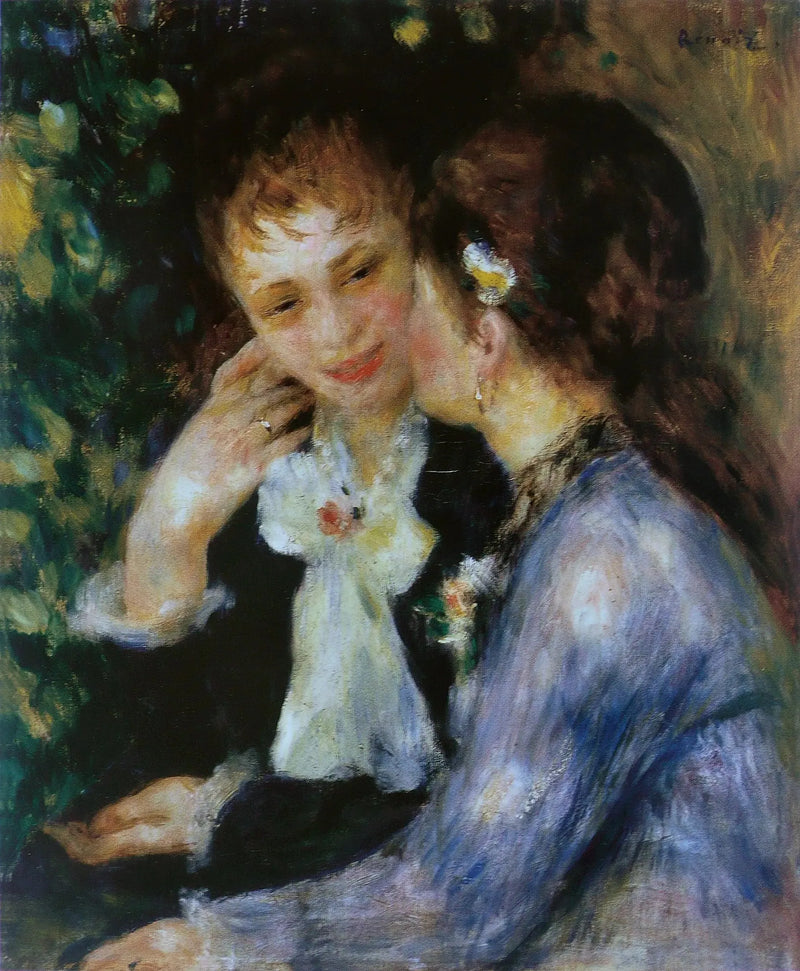 Confidencias - Pierre-Auguste Renoir