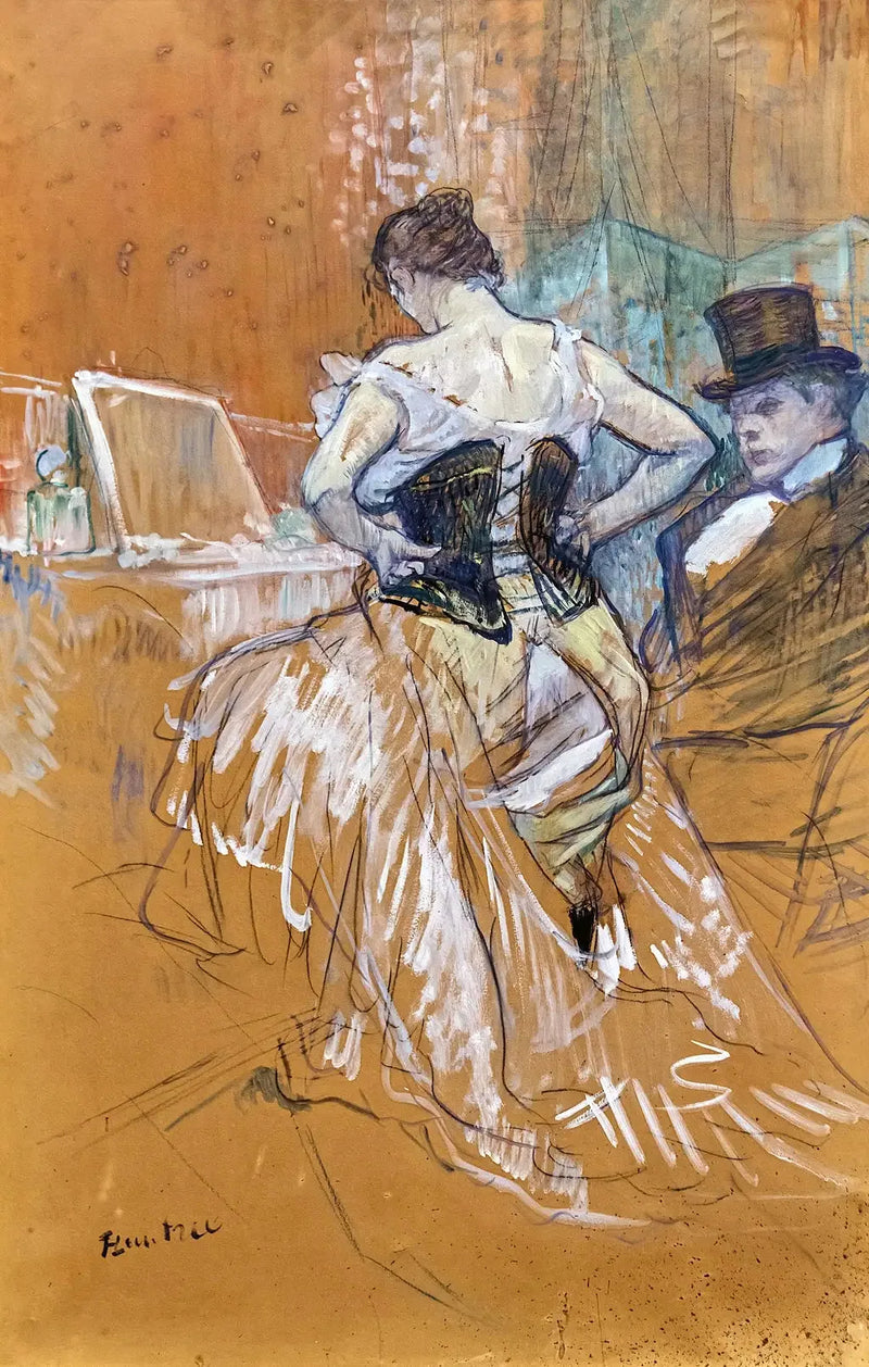 Conquista de paso - Henri de Toulouse-Lautrec