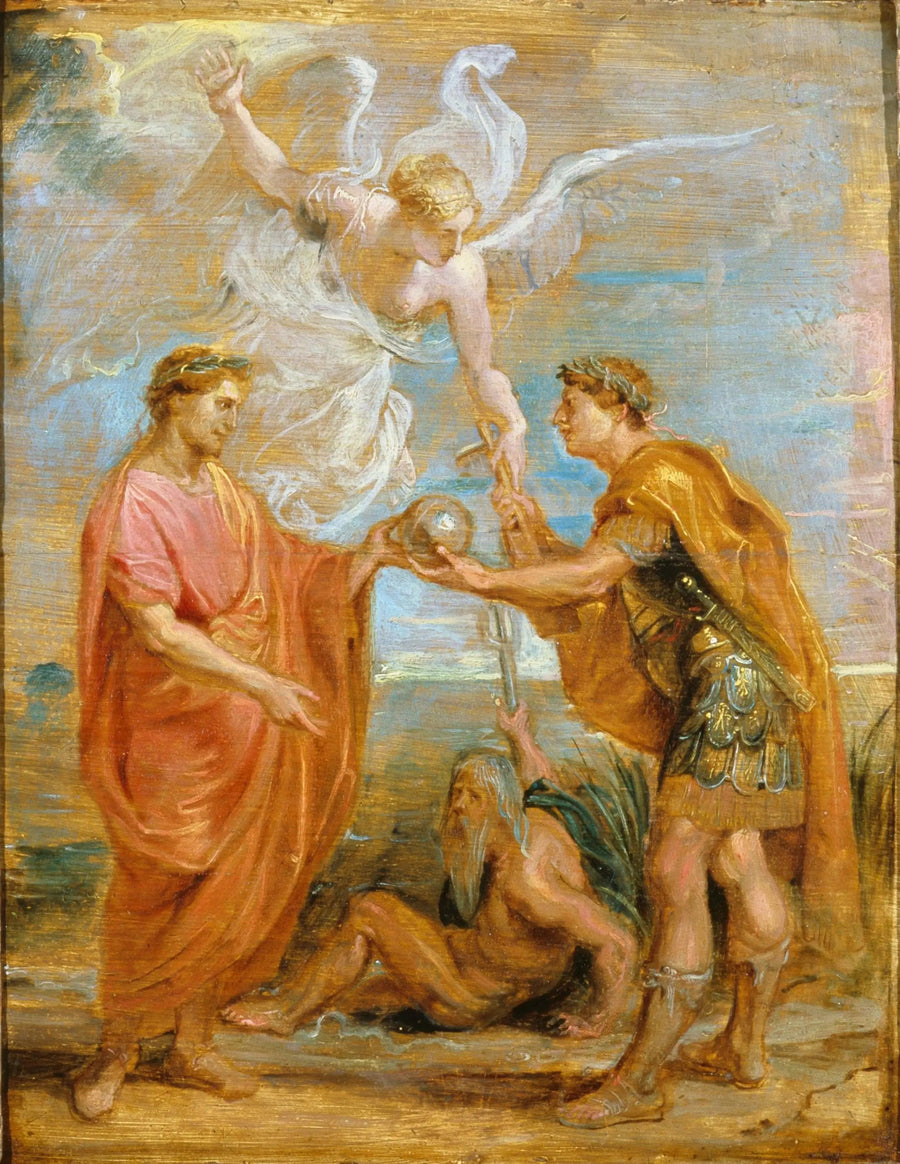 Constanza nombra a Constantino como su sucesor - Peter Paul Rubens
