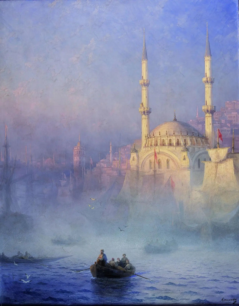 Constantinopla, la mezquita de Top-Kahné - Iván Aïvazovski
