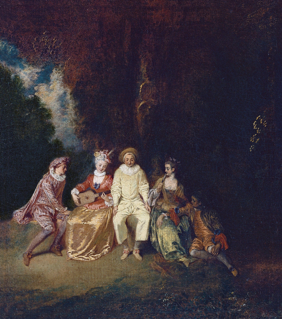 Contenido Pierrot - Antoine Watteau