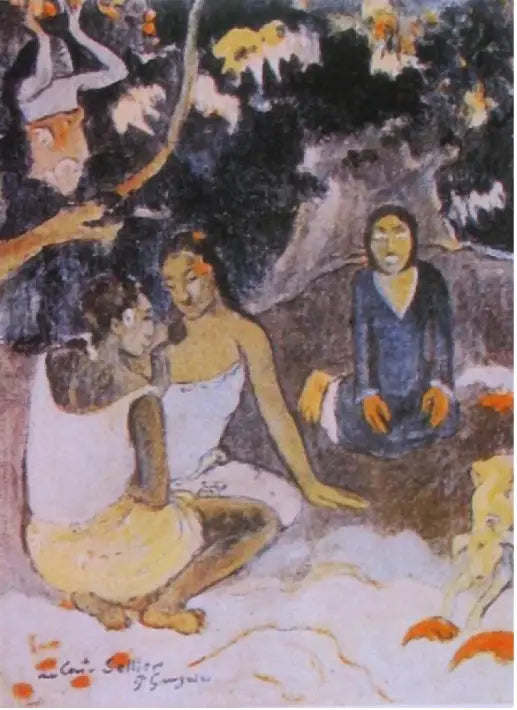 Contes barbares - Paul Gauguin image 1 tableau peint à l’huile sur toile