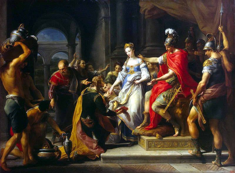 Continencia de Escipión - Pompeo Batoni