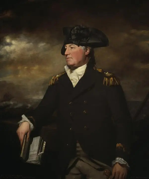 Contraalmirante Charles Inglis, circa 1731 - 1791. Marinero - Henry Raeburn