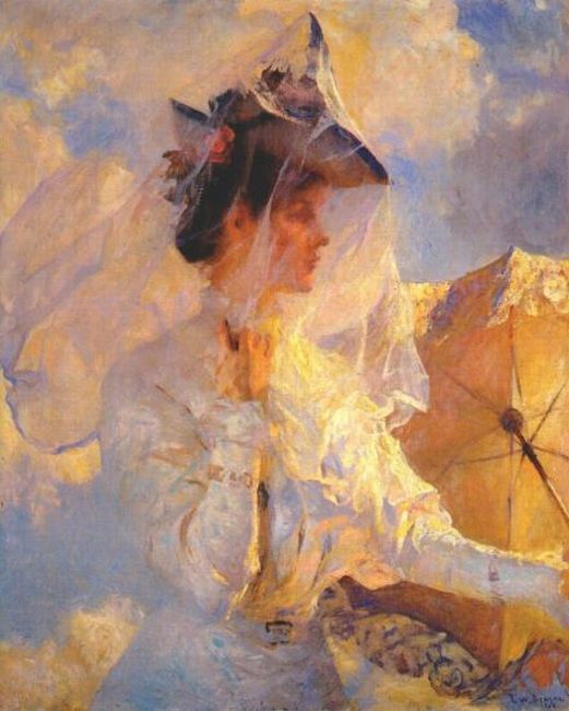 Contra el cielo - Frank Weston Benson