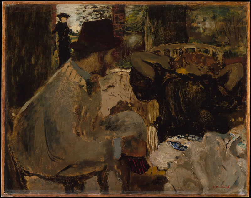 Conversación - Édouard Vuillard