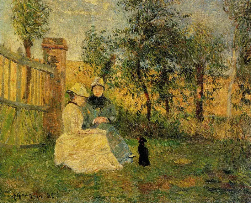 Conversación - Paul Gauguin