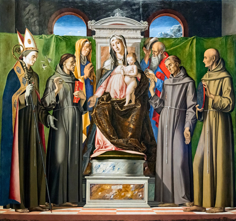 Conversación sagrada - Alvise Vivarini