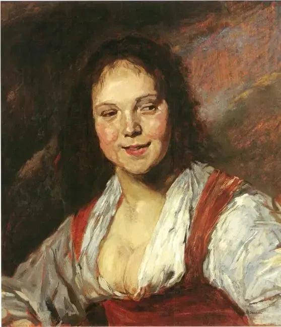 Copia de la Gitana según Frans Hals (Joven mujer) - Max Liebermann