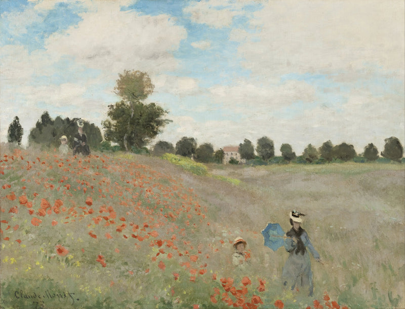 Amapolas W274 - Claude Monet