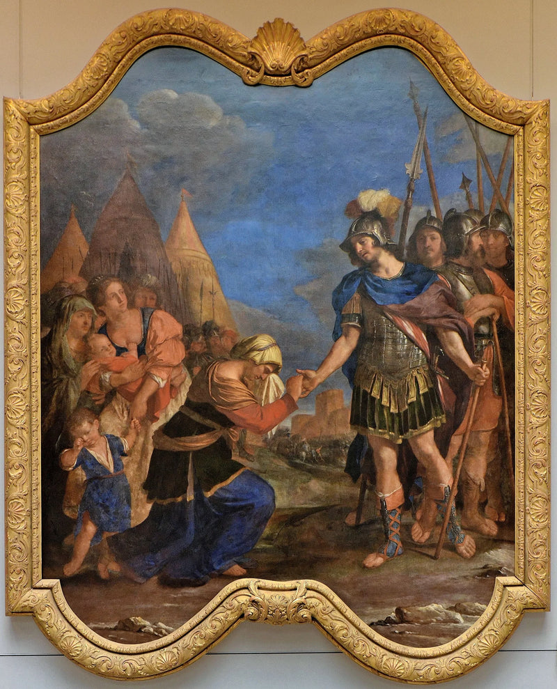 Coriolan proporcionado por su madre - Guercino
