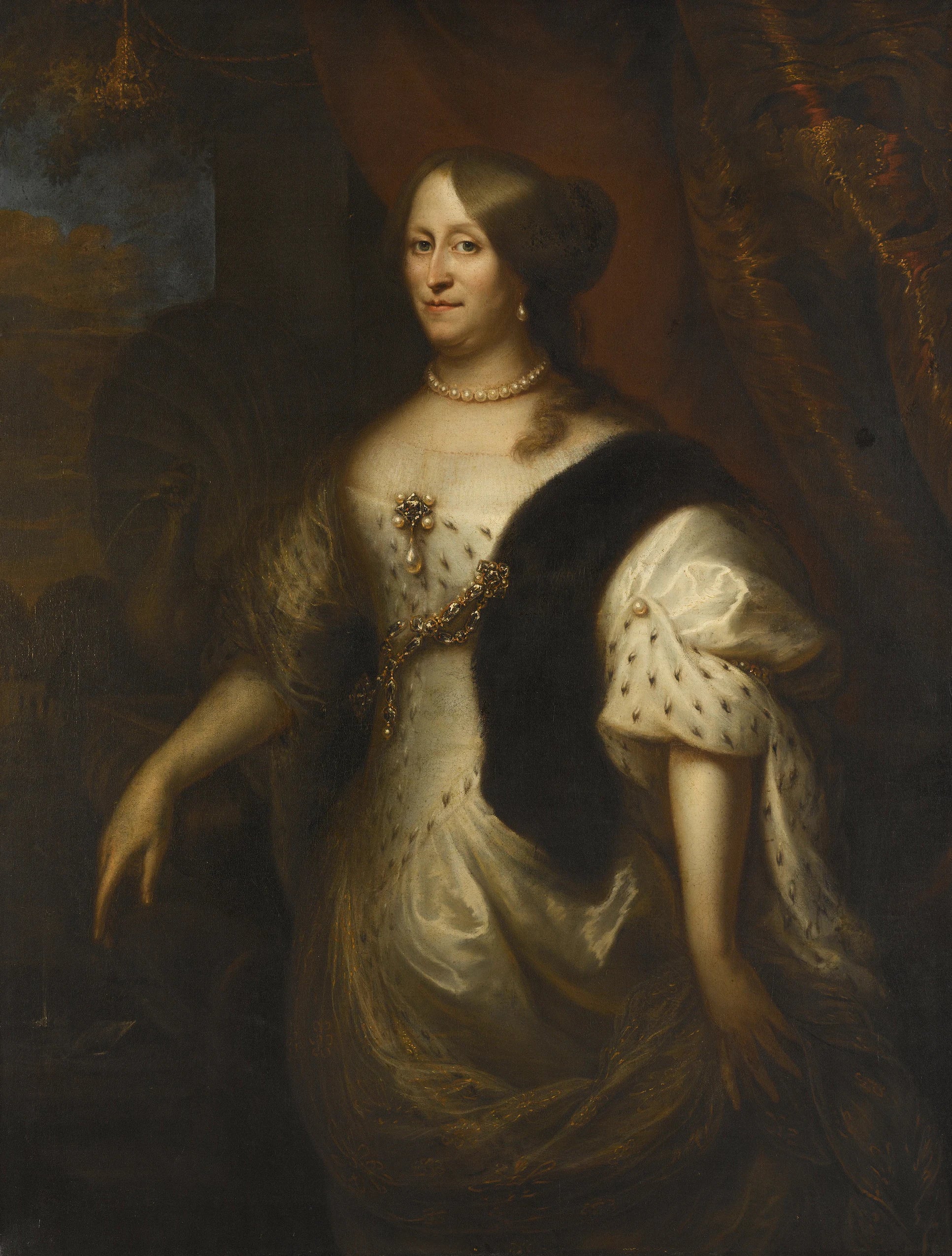 Cornelia Teding van Berkhout (1614-80). Épouse de Maerten Harpertsz Tromp - Jan Lievens