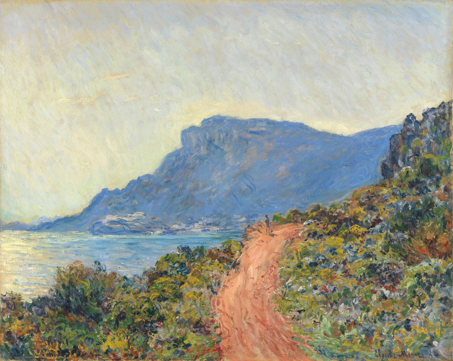 La Cornisa cerca de Mónaco - Claude Monet