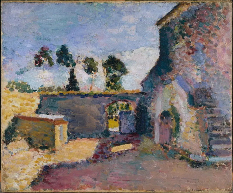 Córcega, el viejo molino - Henri Matisse