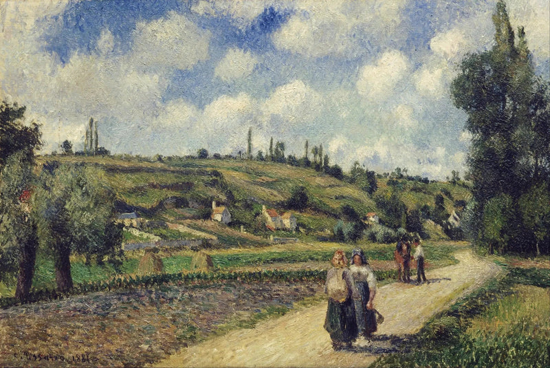 Costa de Valhermeil, Auvers-sur-Oise - Camille Pissarro