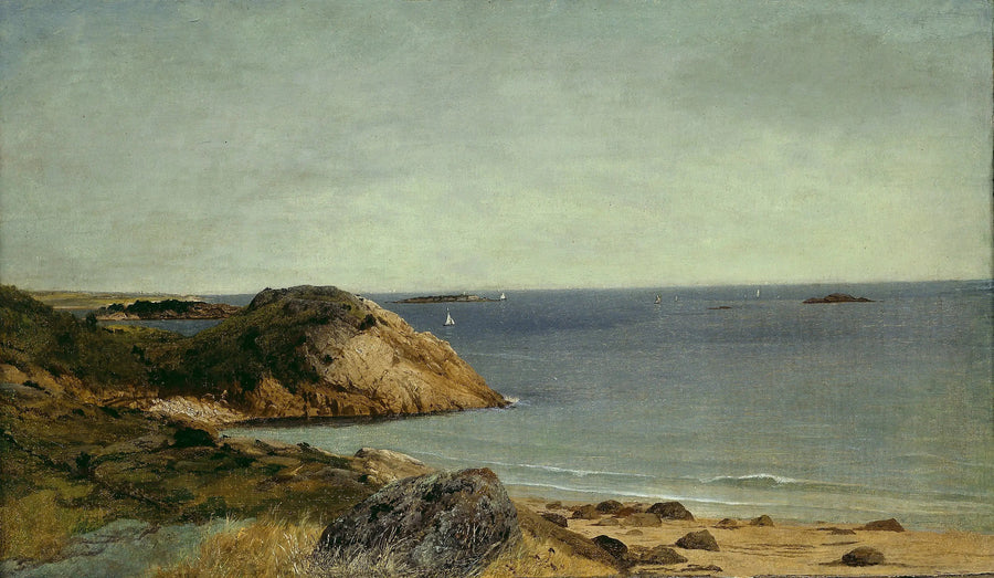 Costa de las Montañas Rocosas - John Frederick Kensett