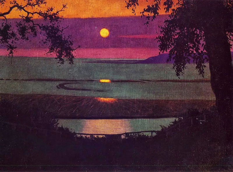 Atardecer en Grasse - Félix Vallotton