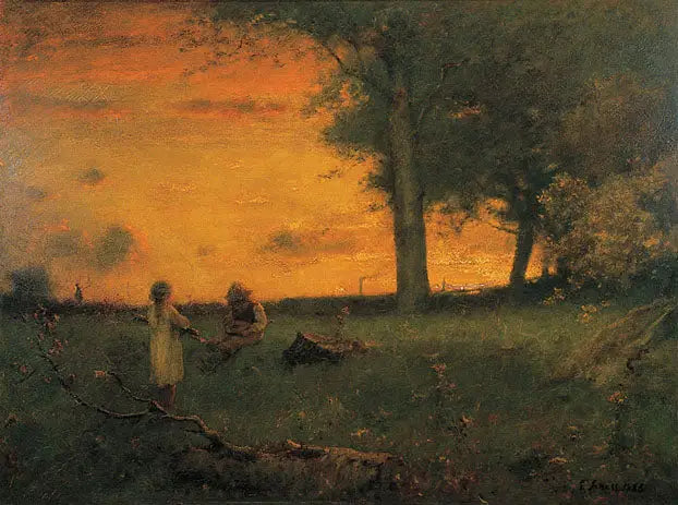 Atardecer en Montclair - George Inness