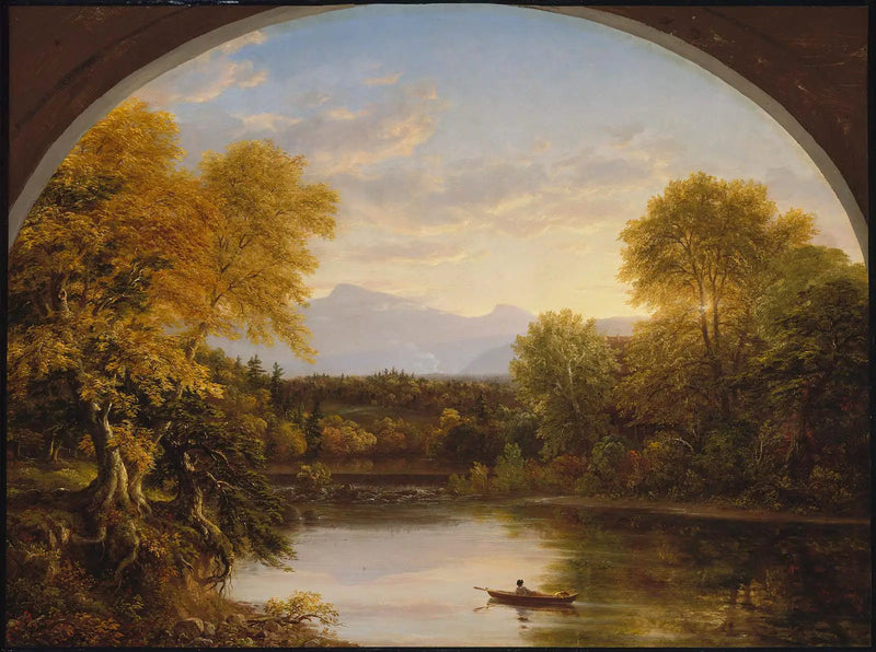 Atardecer en los Catskills - Thomas Cole