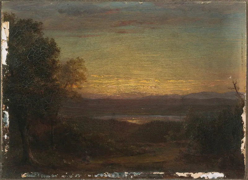 Atardecer desde Olana - Frederic Edwin Church