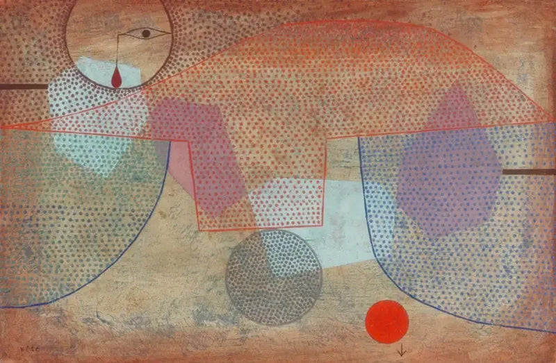 Puesta de sol - Paul Klee