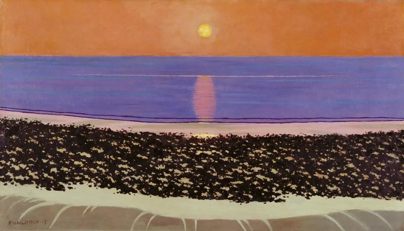 Atardecer. Villerville - Félix Vallotton