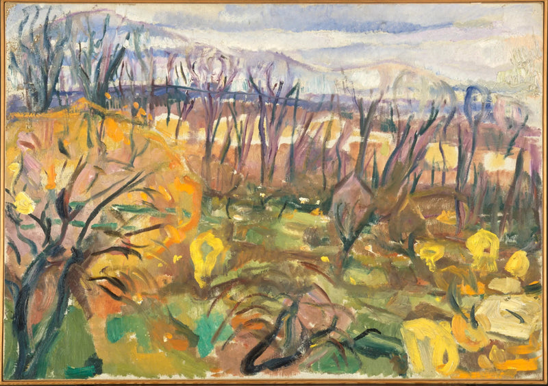 Colores de otoño - Edvard Munch