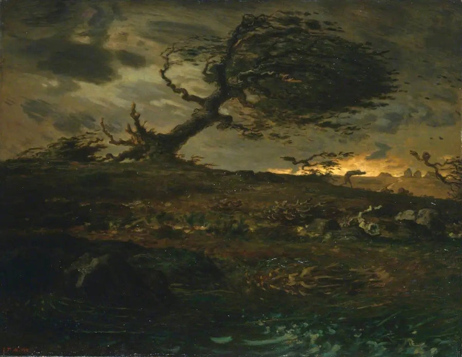 Golpe de viento - Jean-François Millet