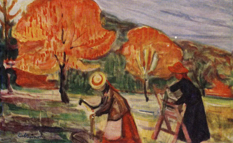 Corte y Tamaño de la madera - Edvard Munch