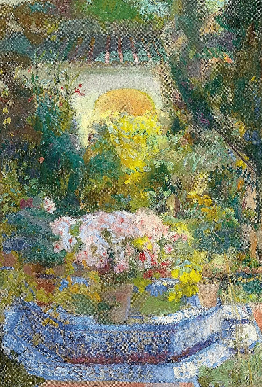 Patio de la Casa Sorolla - Joaquín Sorolla