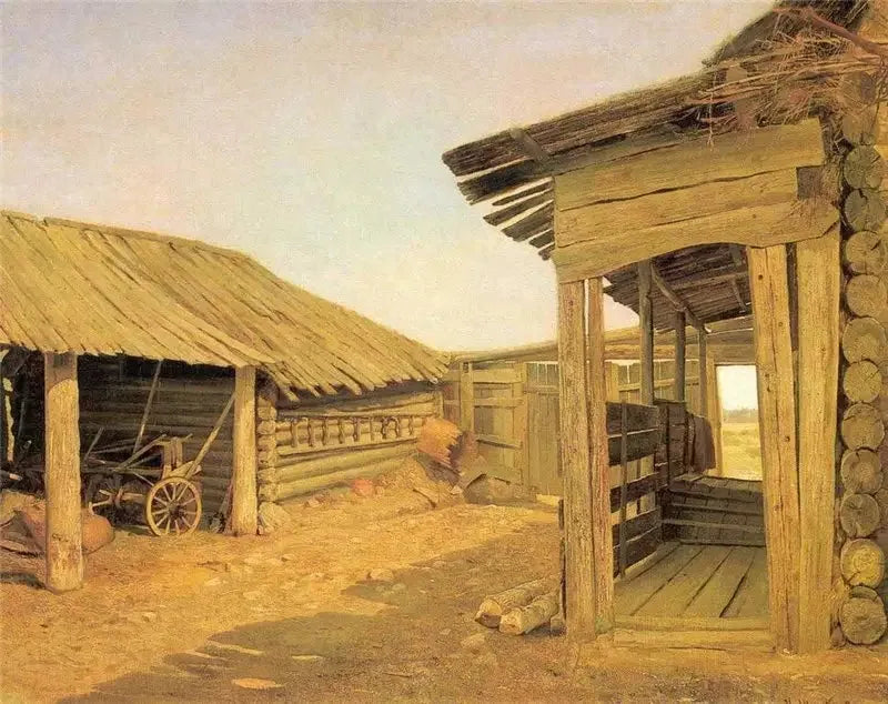 Callejón del pueblo - Ivan Chichkine