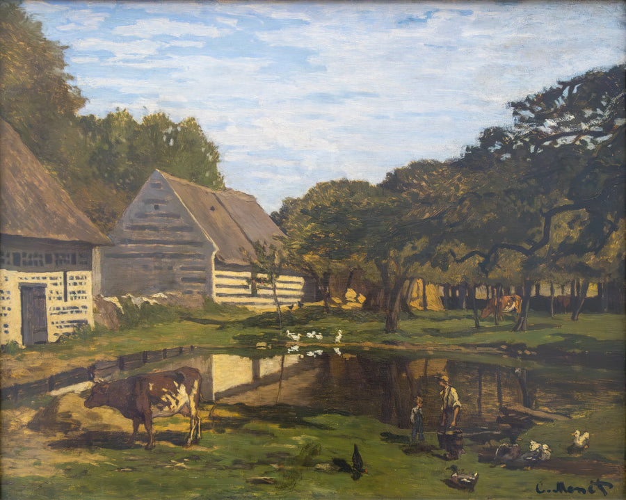 Corral en Normandía W16 - Claude Monet