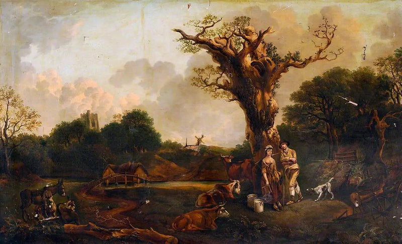 Campo rústico - Thomas Gainsborough