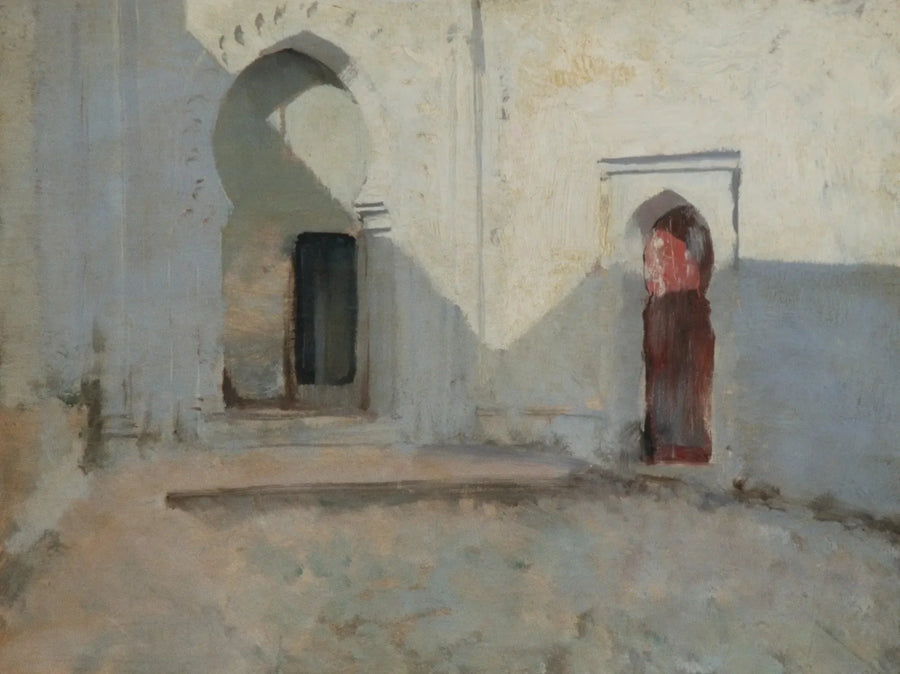 Cour, Tétouan, Marruecos - John Singer Sargent