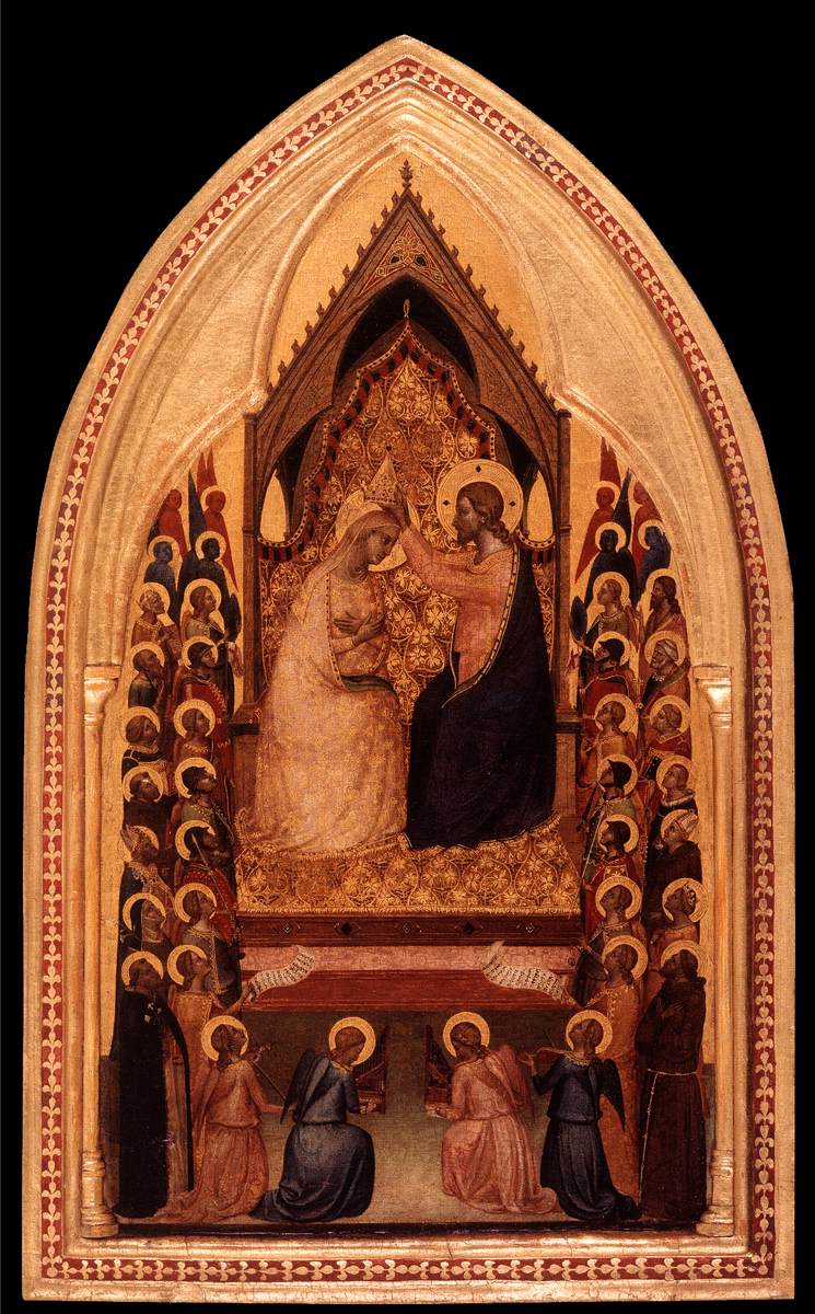 Coronación de la Virgen - Bernardo Daddi
