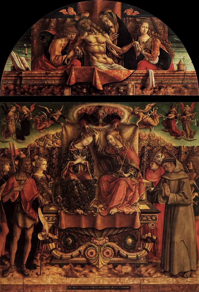 Coronación de la Virgen - Carlo Crivelli