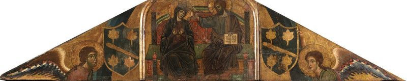 Coronación de la Virgen - Guido da Siena