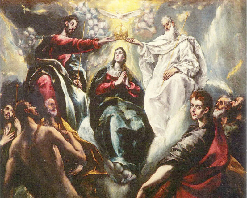 Coronación de la Virgen María - El Greco