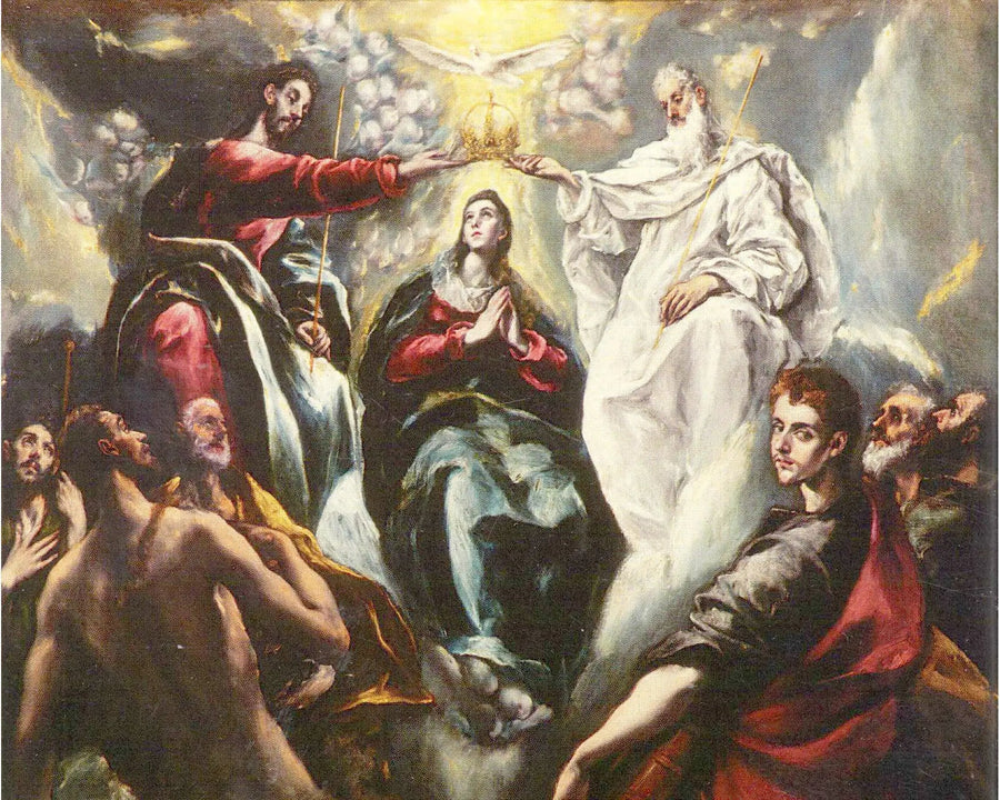 Coronación de la Virgen María - El Greco