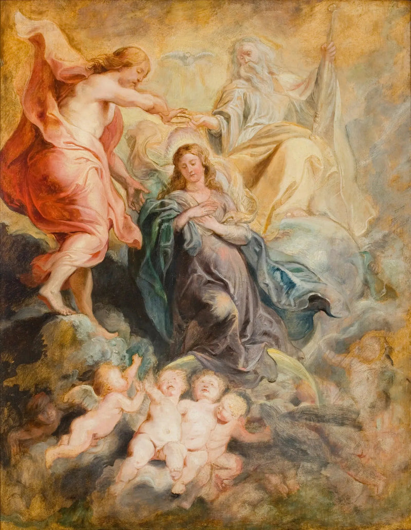 Coronación de la Virgen - Peter Paul Rubens