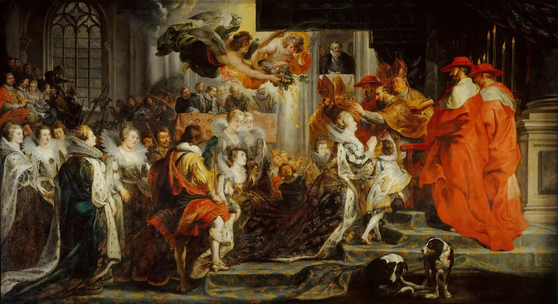 Coronación de María de Médici el 13 de mayo de 1610 - Peter Paul Rubens