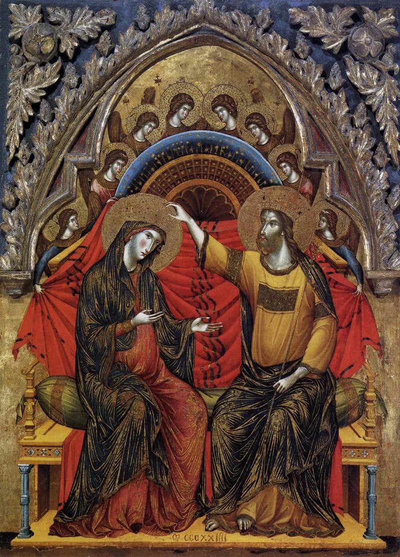 Coronación de María - Paolo Veneziano